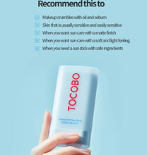 Cargar imagen en el visor de la galería, Protector solar en barra &quot;Cotton soft sun stick SPF50&quot; - TOCOBO **PREVENTA**
